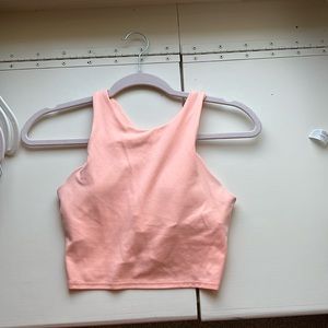 Peach beach athleta built in bra top
